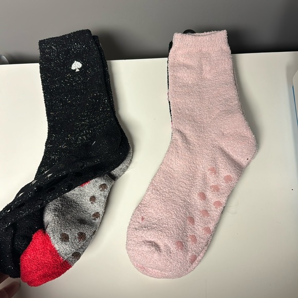 Kate Spade socks, 2 pack home socks, one size - Picture 3 of 4